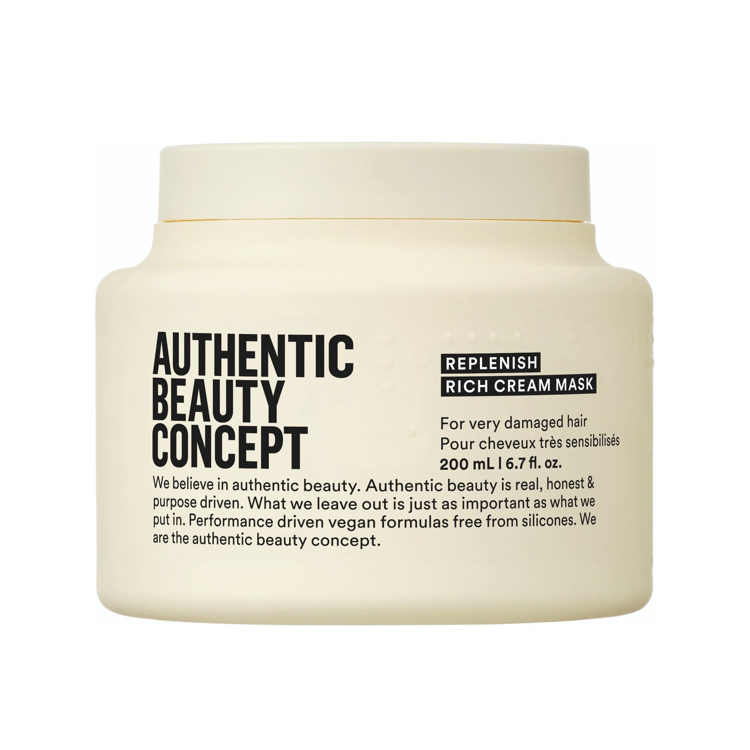 Replenish Rich Cream Mask 200 ml - Herstellend masker voor dik, beschadigd haar