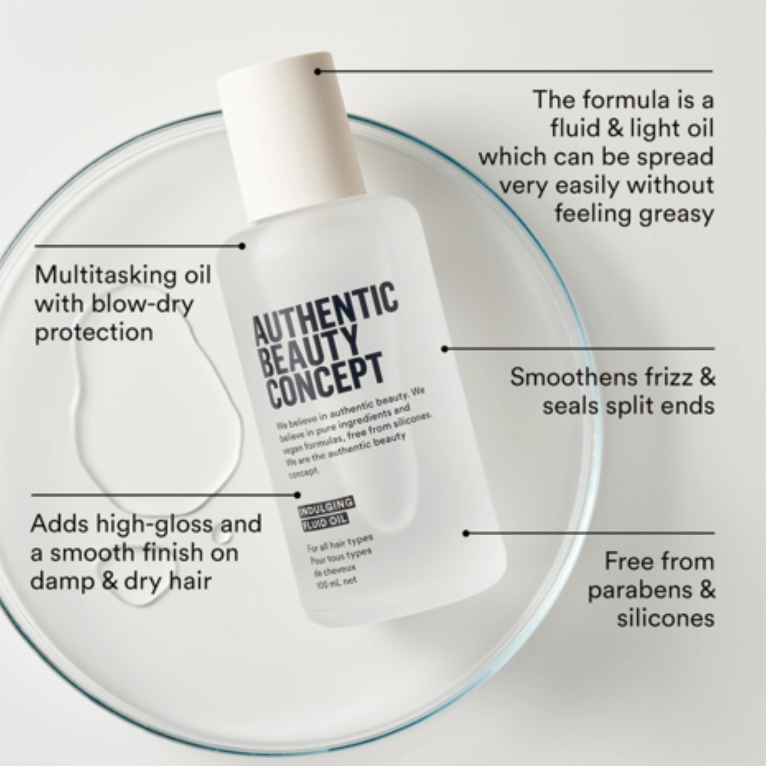 Indulging Fluid Oil 100 ml - Natuurlijke haarolie